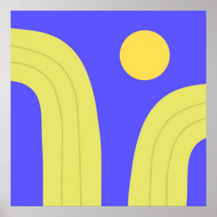 abstrakte Kunst Poster