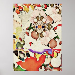 Abstrakte Kunst Poster