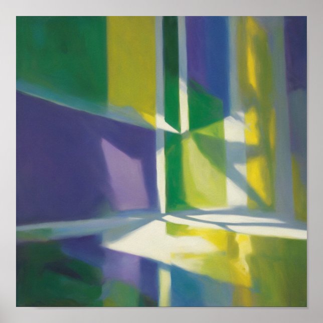 Abstrakte Kunst Poster (Vorne)