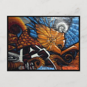 abstrakte Kunst Postkarte