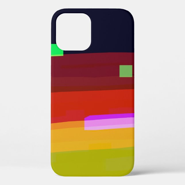 Abstrakte Kunst Rainbow Case-Mate iPhone Hülle (Rückseite)