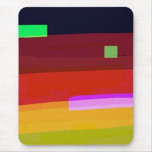 Abstrakte Kunst Rainbow Mousepad
