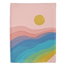 Abstrakte Kunst Rosa Blau Gelb Künstlerisch kreati