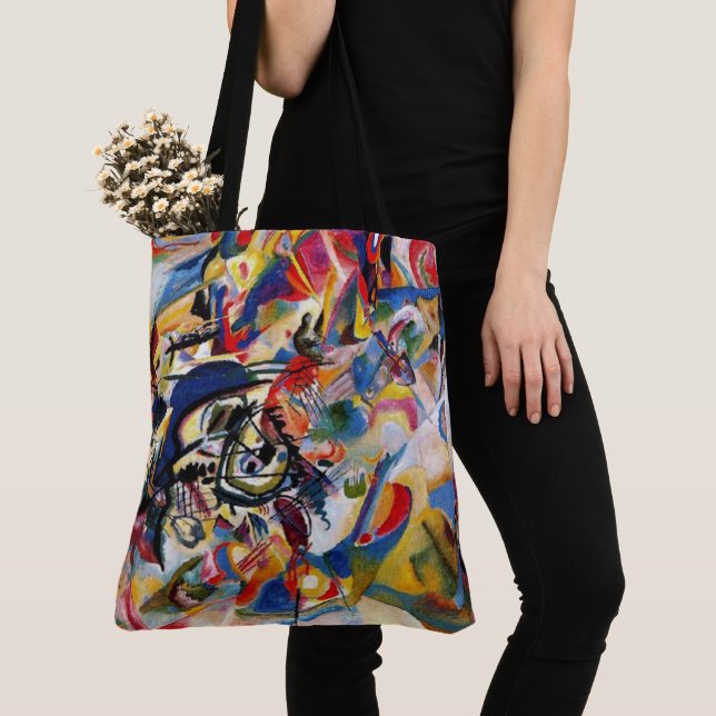 Abstrakte Kunst-Schultertasche (Von Nahem)