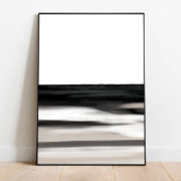 Abstrakte Kunst, Schwarzer Tan und Weiß, moderne Ä