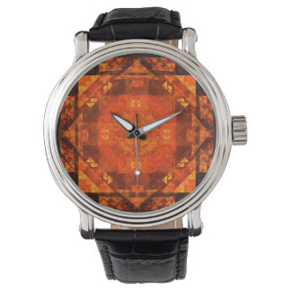 Abstrakte Kunst segnen Armbanduhr