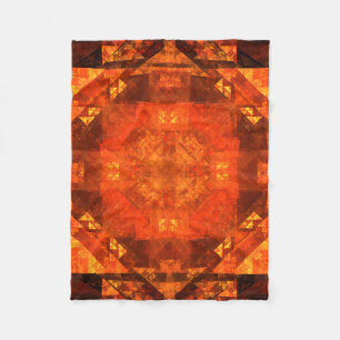 Abstrakte Kunst segnen Fleecedecke