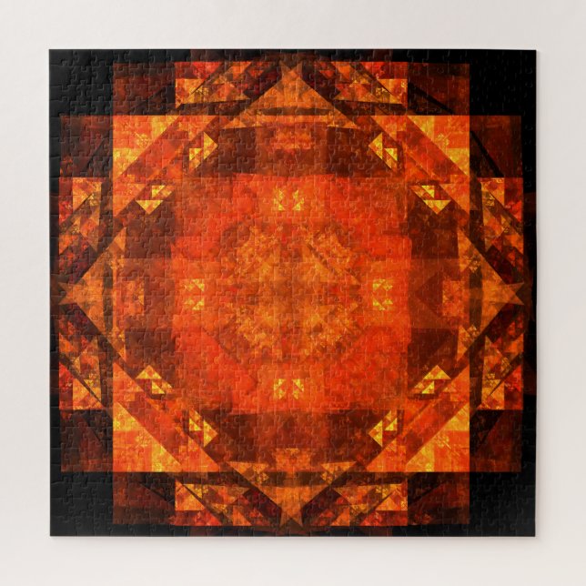 Abstrakte Kunst segnen Puzzle (Vertikal)