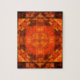 Abstrakte Kunst segnen Puzzle