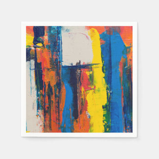 Abstrakte Kunst Serviette