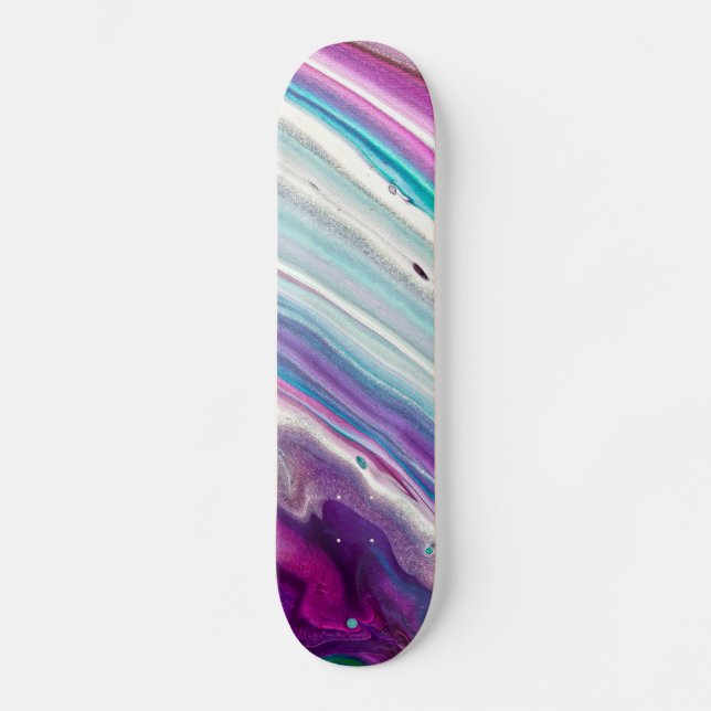 Abstrakte Kunst Skateboard (Vorderseite)