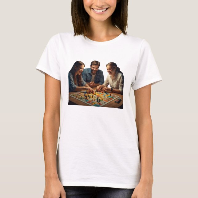 Abstrakte Kunst T-Shirt (Vorderseite)