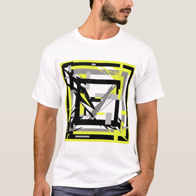 Abstrakte Kunst T-Shirt (Vorderseite)