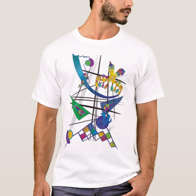 Abstrakte Kunst T-Shirt (Vorderseite)