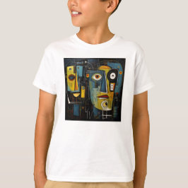 Abstrakte Kunst-T-Shirt T-Shirt