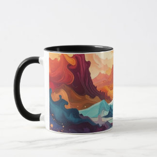Abstrakte Kunst Tasse