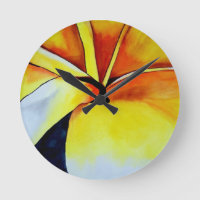 Abstrakte Kunst tropischen Frangipani-Blume