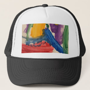 Abstrakte Kunst Truckerkappe
