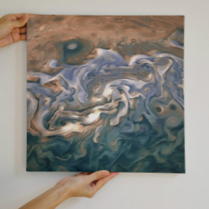 Abstrakte Kunst und Kultur am Meer Leinwanddruck