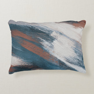 Abstrakte Kunst: Versatile Pinselstriche. Dekokissen