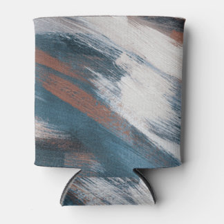 Abstrakte Kunst: Versatile Pinselstriche. Dosenkühler