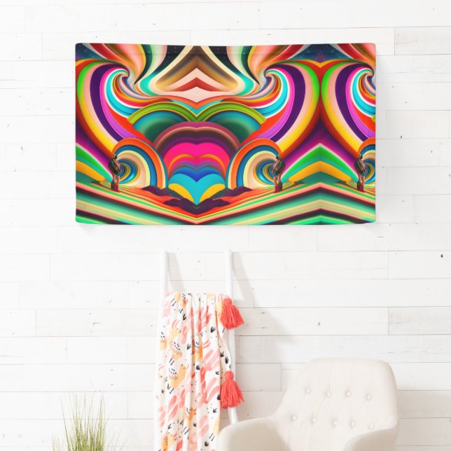 Abstrakte Kunst von Bonnaroo Banner (Insitu)