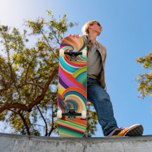 Abstrakte Kunst von Bonnaroo Skateboard