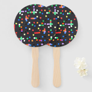 Abstrakte Kunst von Kindern Fächer