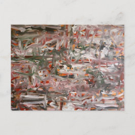 Abstrakte Kunst von Marcelo Movschowitz Postkarte