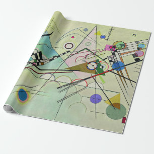Abstrakte Kunst von Paul Klee Geschenkpapier