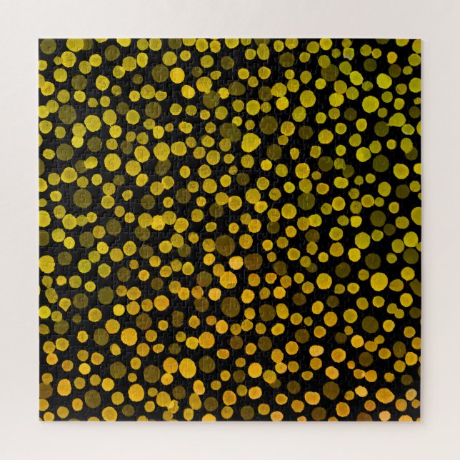 Abstrakte Kunst: Watercolor Creative Spots. Puzzle (Vertikal)