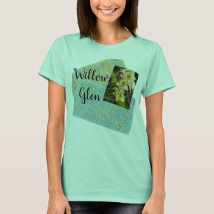 Abstrakte Kunst Weideglen-San Jose, Narzissen T-Shirt