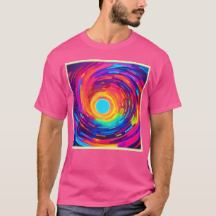 Abstrakte Kunst wirbeln Vortex T-Shirt