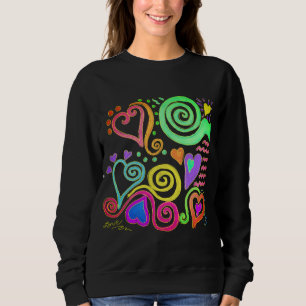 Abstrakte Kunst zum Tragen Sweatshirt