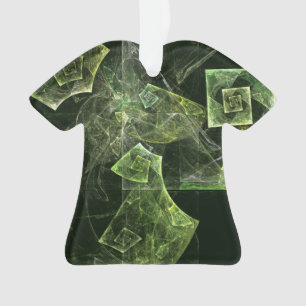 Abstrakte Kunstakku-Shirt Ornament