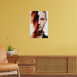 abstrakte Kunstdruckkunst "Ungesprochener Wunsch" Poster
