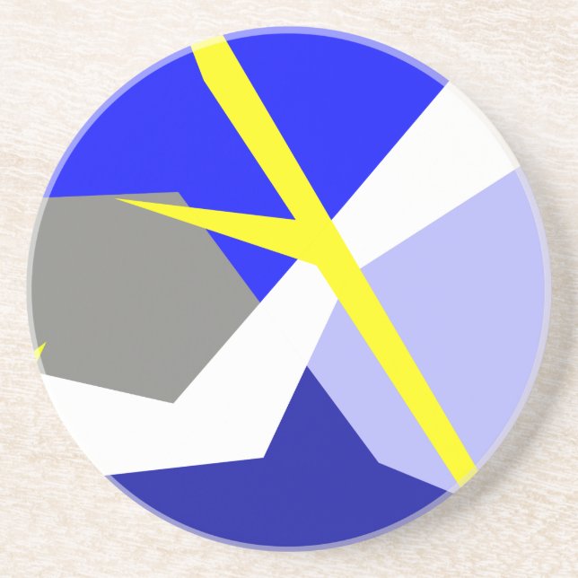 Abstrakte Kunstenergie Getränkeuntersetzer (Vorne)