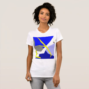 Abstrakte Kunstenergie T-Shirt