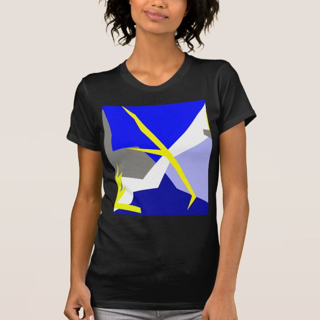 Abstrakte Kunstenergie T-Shirt (Vorderseite)