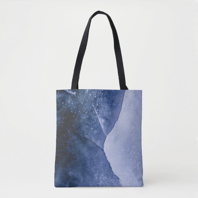 Abstrakte Kunstfotografie von Blue Ice (Vorderseite)