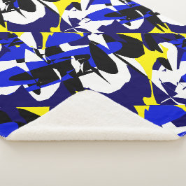Abstrakte Kunstgeometrie, eine Art Schubleder Sherpadecke