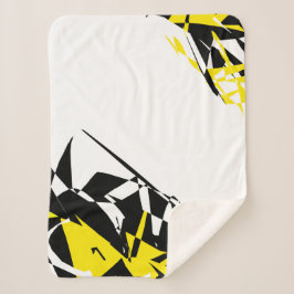 Abstrakte Kunstgeometrie, eine Art Schubleder Sherpadecke