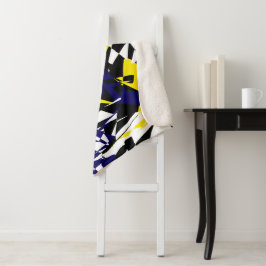 Abstrakte Kunstgeometrie, eine Art Schubleder Sherpadecke
