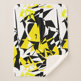 Abstrakte Kunstgeometrie, eine Art Schubleder Sherpadecke