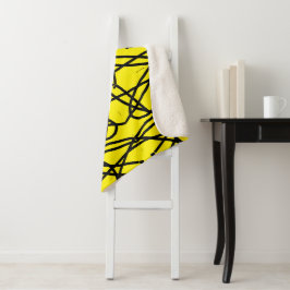 Abstrakte Kunstgeometrie, eine Art Schubleder Sherpadecke