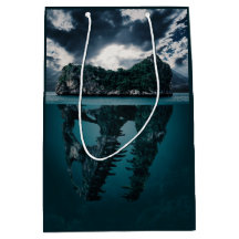 Abstrakte Kunstinsel