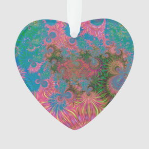 Abstrakte Kunstkorallen Ornament