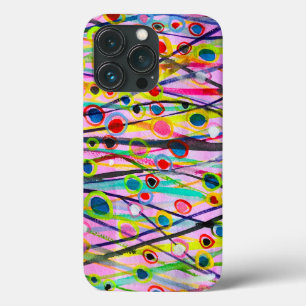 abstrakte Kunstlandschaft mit Aquarellfarben Case-Mate iPhone Hülle