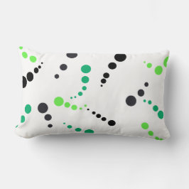 Abstrakte Kunstmalerei eines Kissen