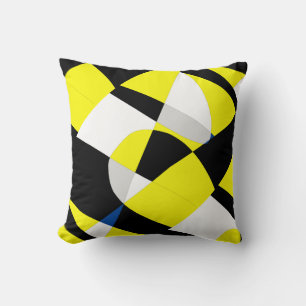 Abstrakte Kunstmalerei eines Kissen